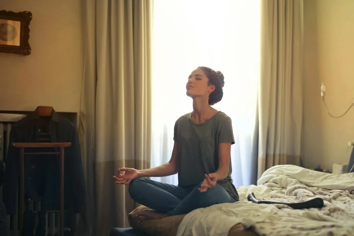 Quiet morning meditation